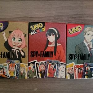 🌟Collectible SPY X FAMILY UNO CARDS
